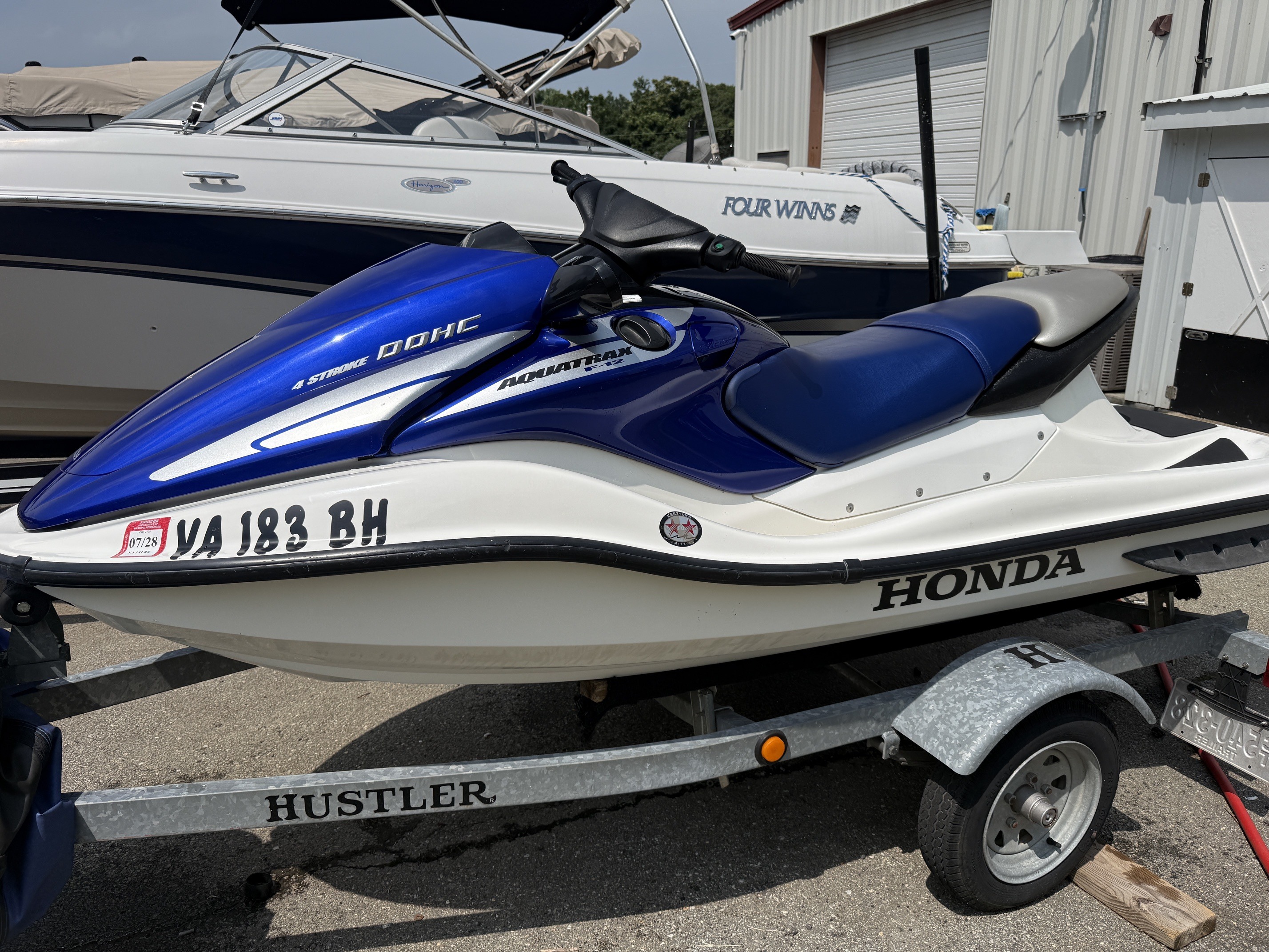 2005 Honda Marine Aquatrax F-12 in penhook VA