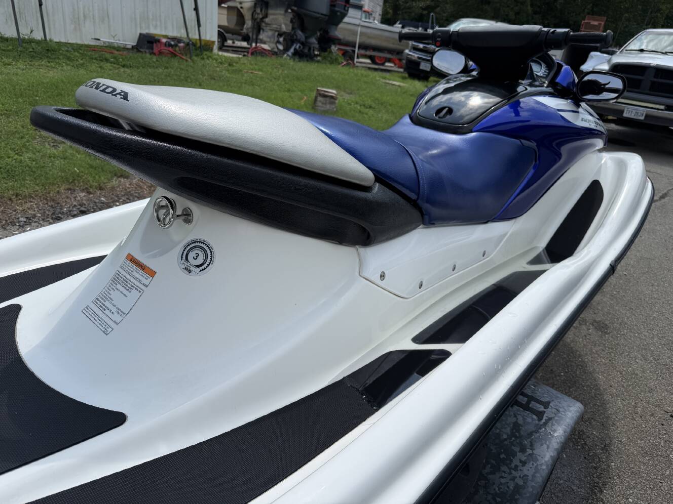 A photo of this 2005 Honda Marine Aquatrax F-12