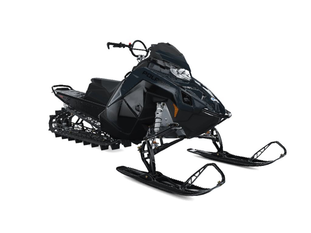 2026 Polaris® Patriot Boost PRO RMK 155 Gloss Black / Blue Dusk in carson city NV