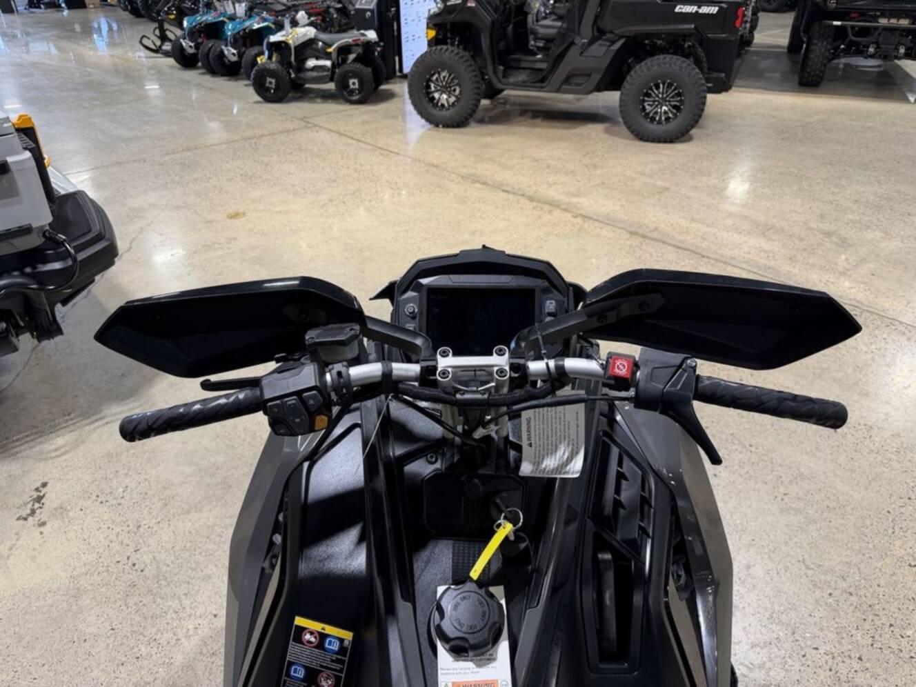 A photo of this 2025 Polaris® Boost Switchback Assault 146 Shadow Gray / Gloss Black