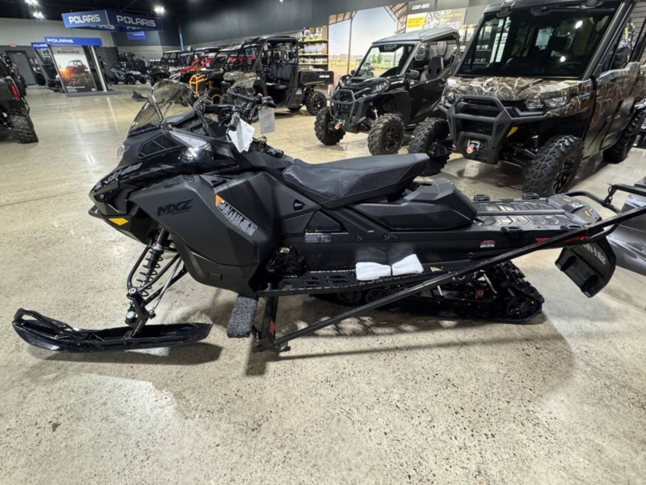 A photo of this 2026 Ski-Doo MXZ® Adrenaline® 850 E-TEC 137_Black