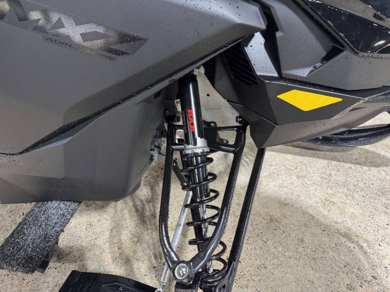 A photo of this 2026 Ski-Doo MXZ® Adrenaline® 850 E-TEC 137_Black