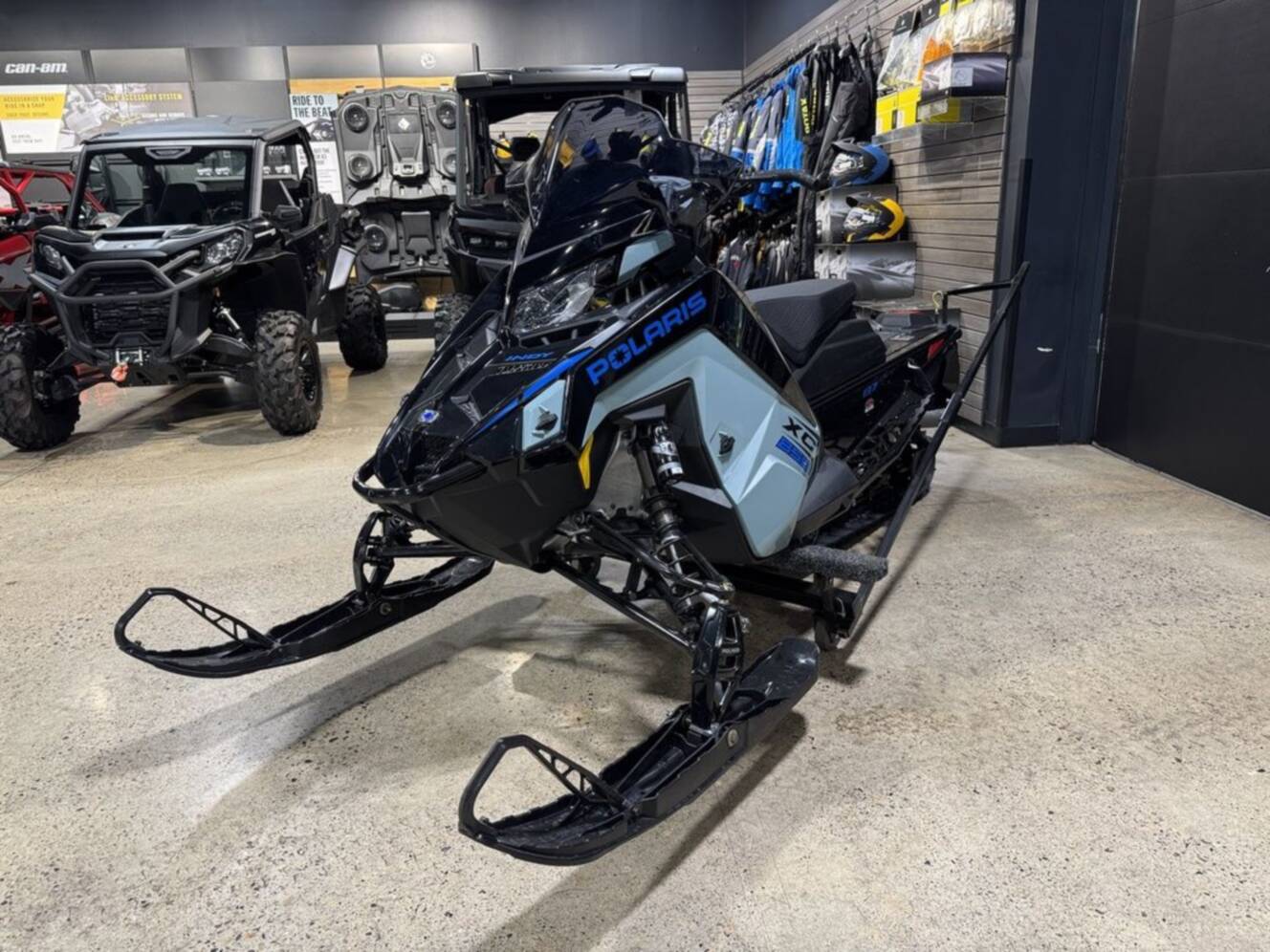 A photo of this 2026 Polaris® 850 INDY XC 137 Hemlock Blue / Black / Velocity Blue