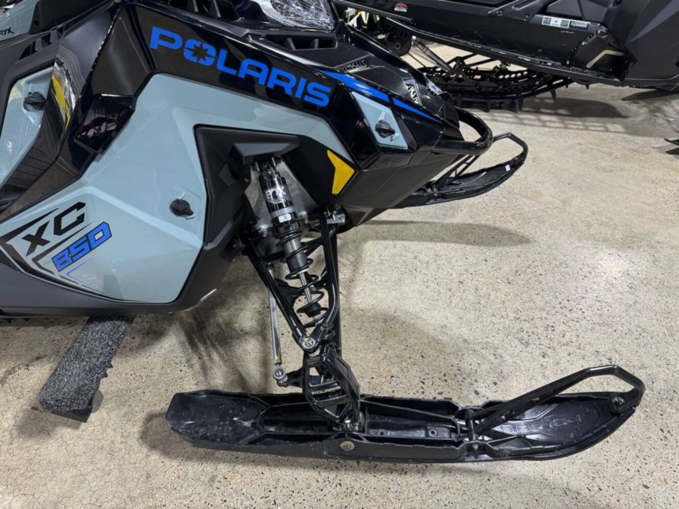 A photo of this 2026 Polaris® 850 INDY XC 137 Hemlock Blue / Black / Velocity Blue