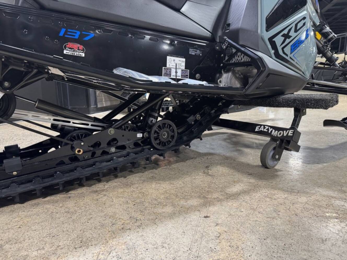 A photo of this 2026 Polaris® 850 INDY XC 137 Hemlock Blue / Black / Velocity Blue