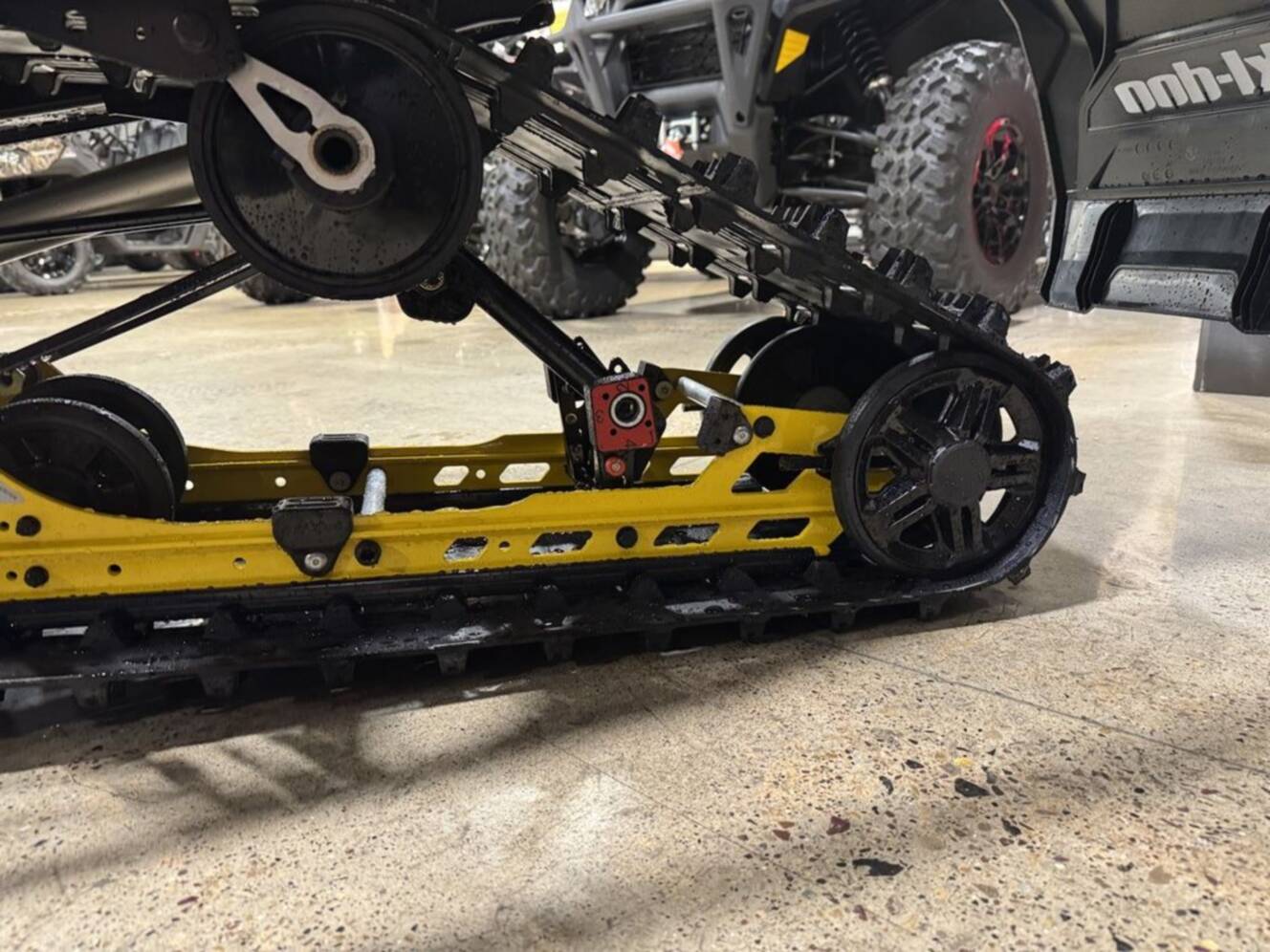 A photo of this 2026 Ski-Doo MXZ® Adrenaline® 850 E-TEC 137_Grey