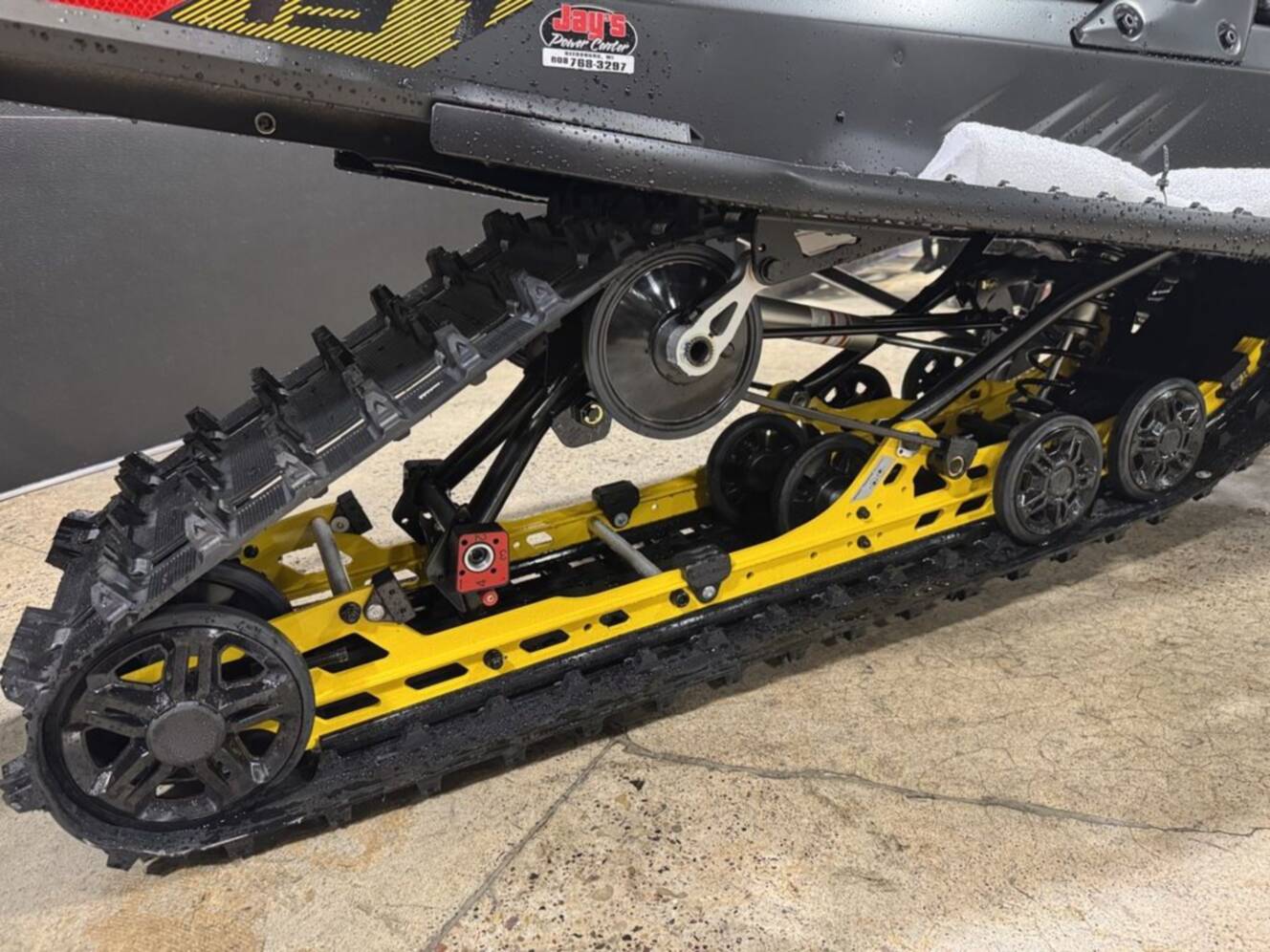 A photo of this 2026 Ski-Doo MXZ® Adrenaline® 850 E-TEC 137_Grey