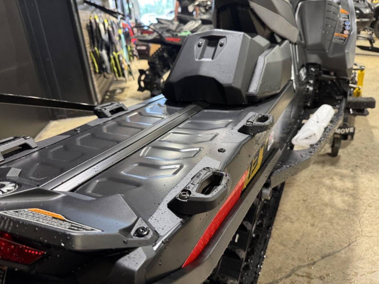 A photo of this 2026 Ski-Doo MXZ® Adrenaline® 850 E-TEC 137_Grey
