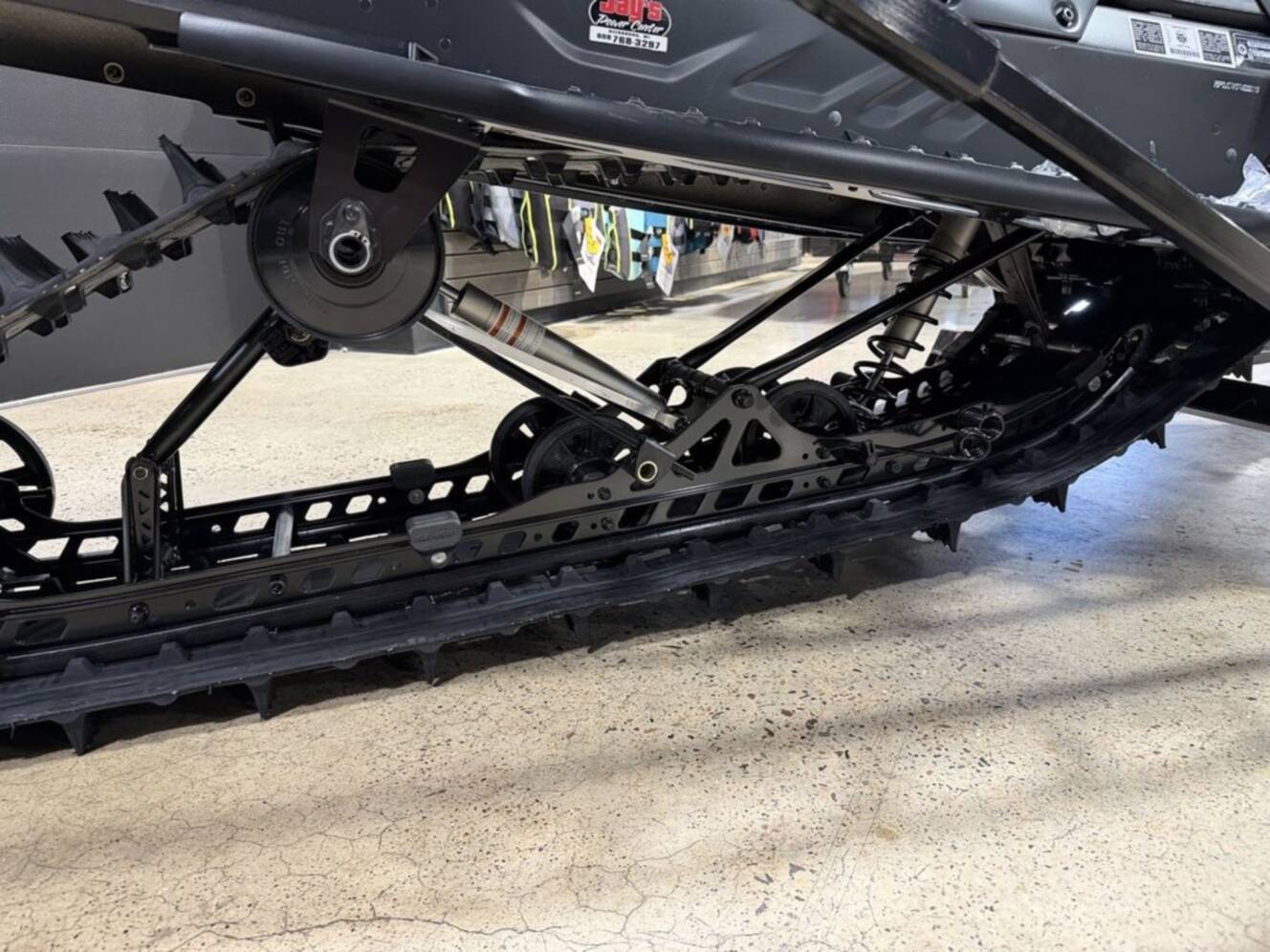 A photo of this 2026 Ski-Doo Backcountry Adrenaline® 850 E-TEC Storm 1.5_Black
