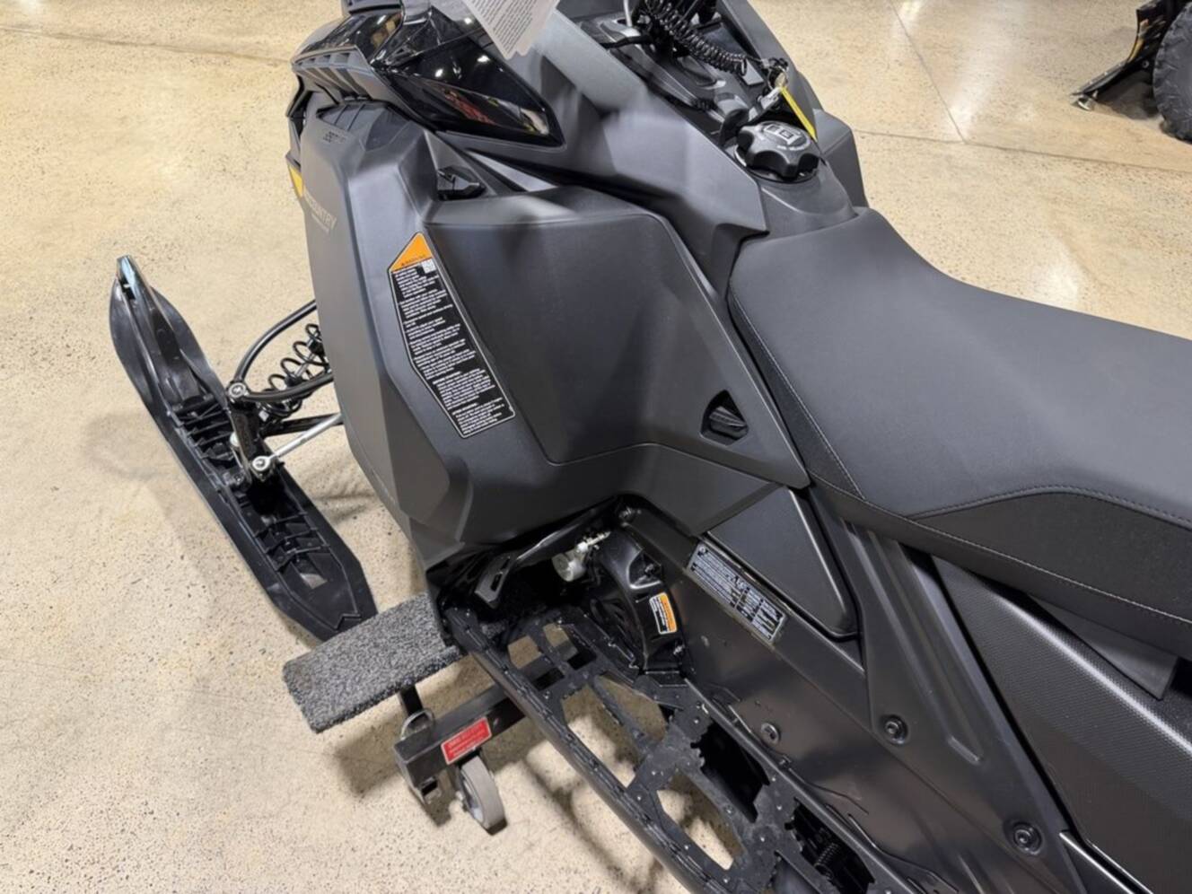 A photo of this 2026 Ski-Doo Backcountry Adrenaline® 850 E-TEC Storm 1.5_Black
