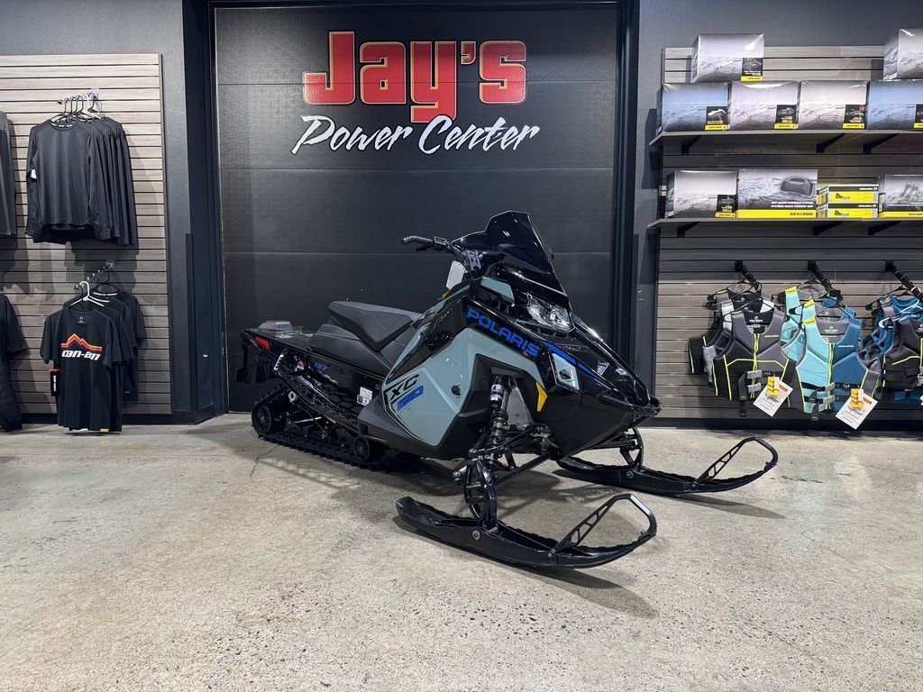 2026 Polaris® 650 INDY XC 137 Gloss Black / Blue Dusk in reedsburg WI
