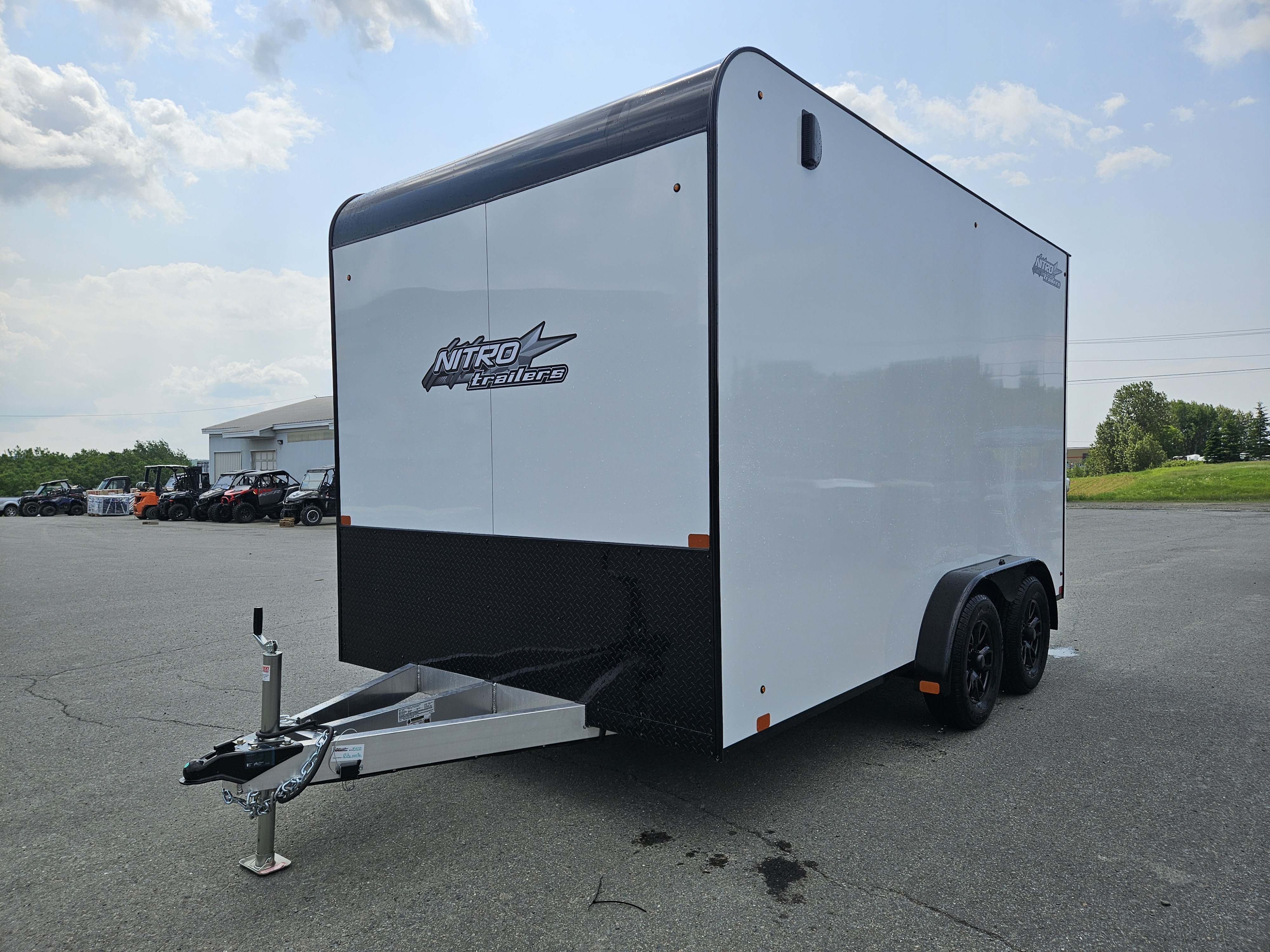2026 Nitro 7X16 Sport Cargo Elevation Trailer w/Alloy Wheels & Spa in Houlton, NE