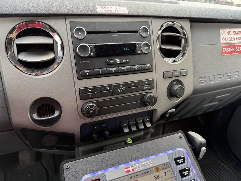 2016 FORD F350 HORTON AMBULANCE