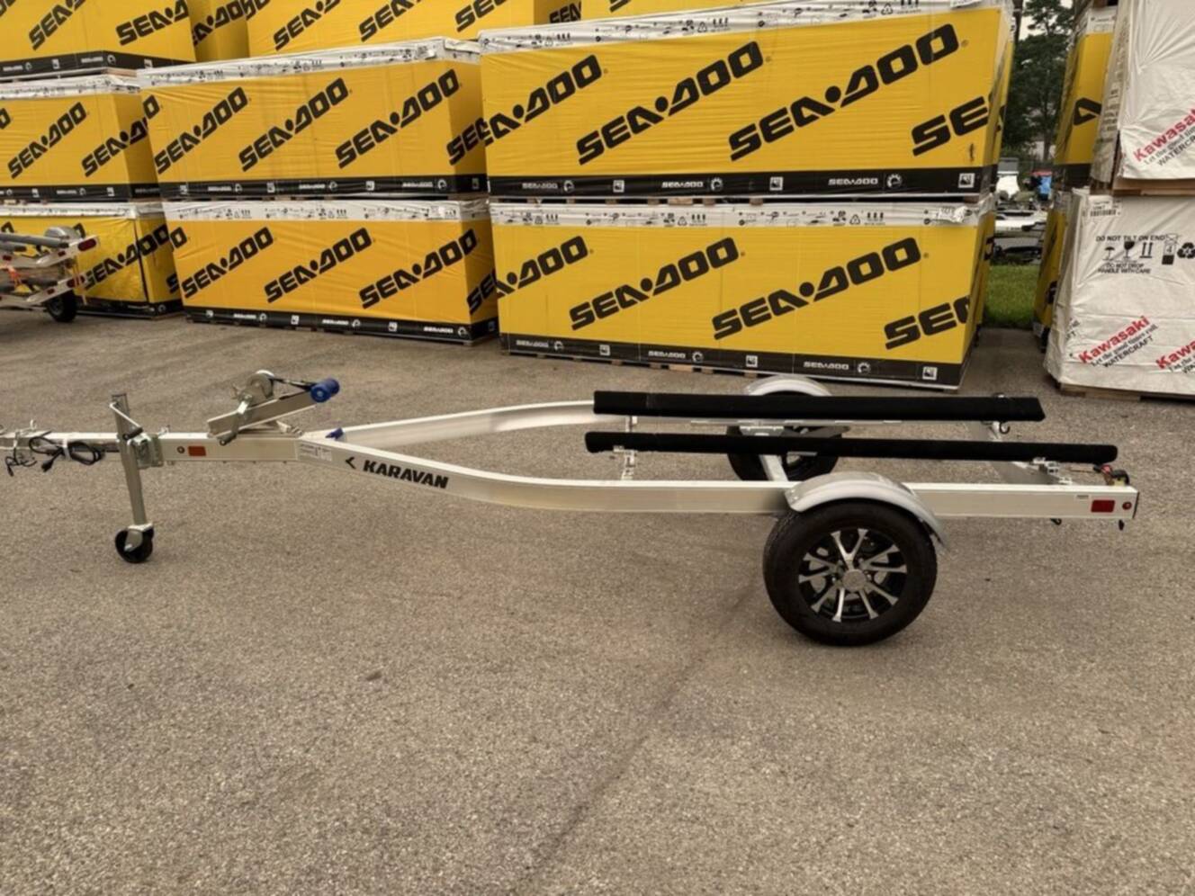 A photo of this 2027 Karavan Personal Watercraft Single Aluminum PREMIUM
