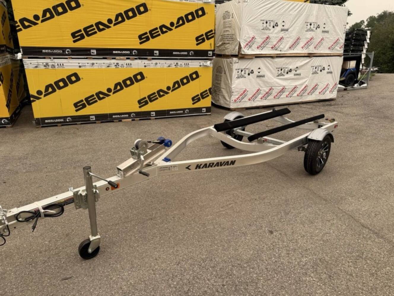 A photo of this 2027 Karavan Personal Watercraft Single Aluminum PREMIUM