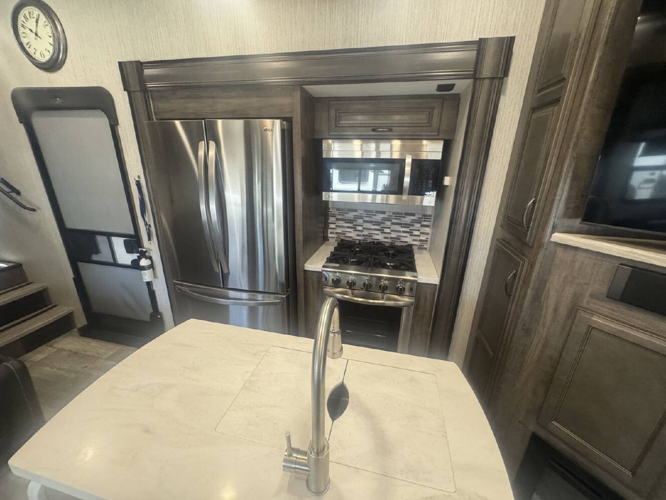 A photo of this 2021 Forest River Rv Sandpiper 384QBOK