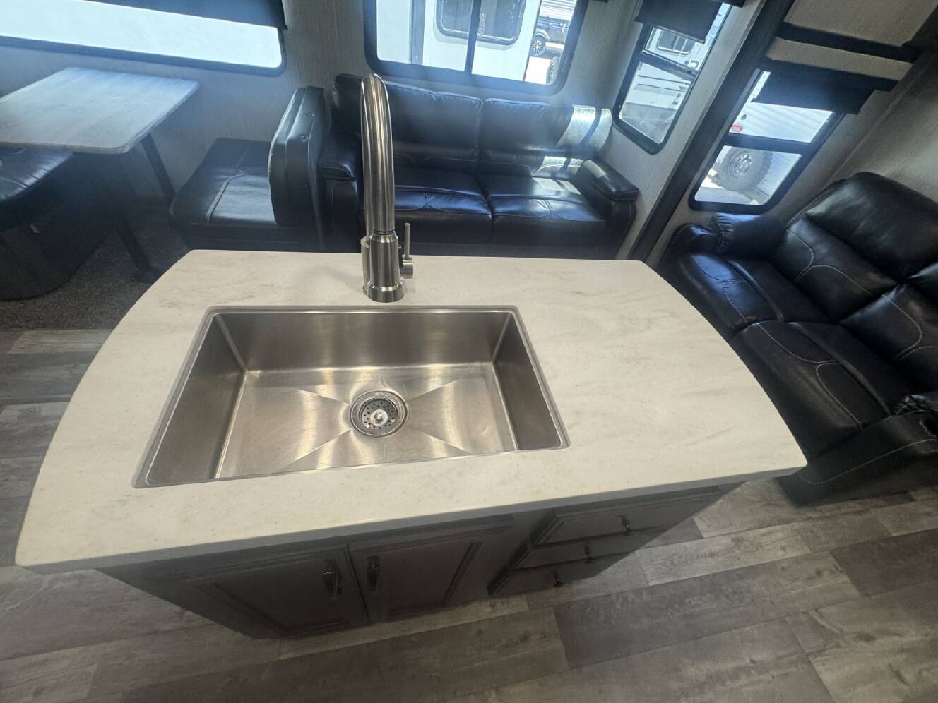 A photo of this 2021 Forest River Rv Sandpiper 384QBOK