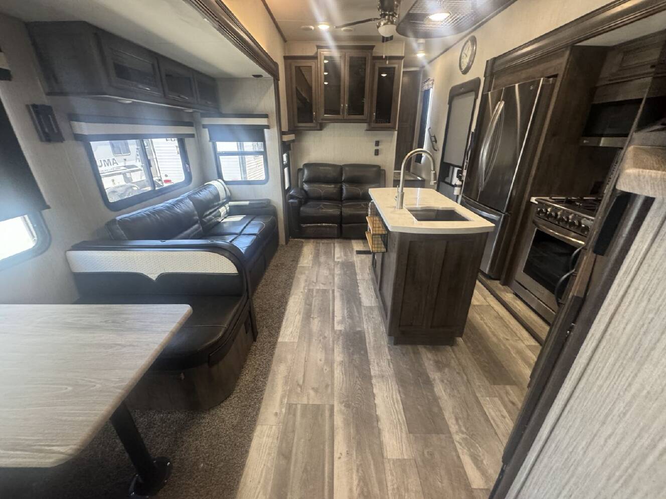 A photo of this 2021 Forest River Rv Sandpiper 384QBOK