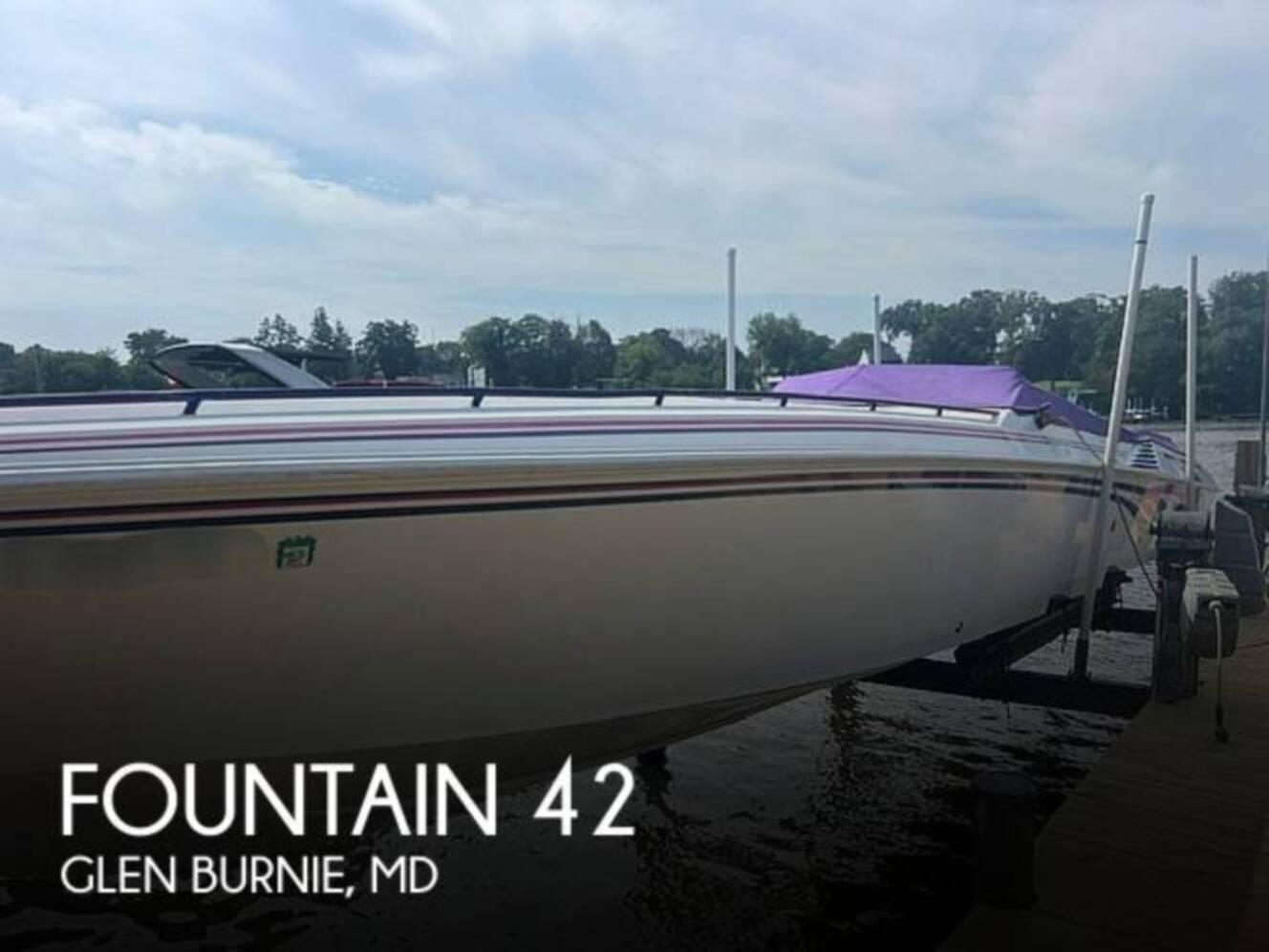 A photo of this 1998 Fountain Lightning 42