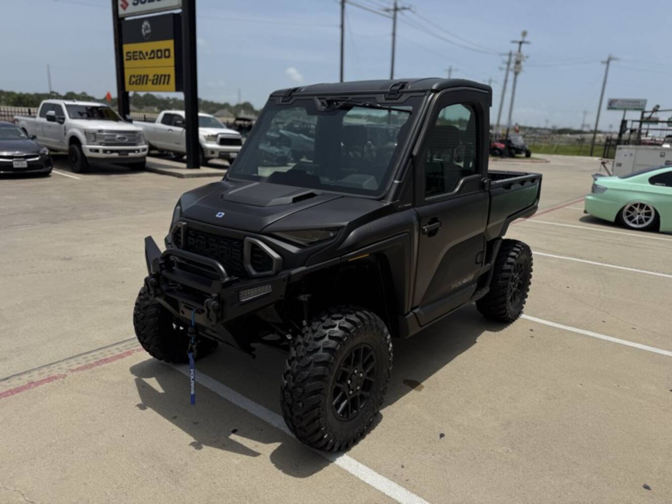 A photo of this 2026 Polaris RGR XD 1500 NS ULTIMATE SUPER GRAPHITE