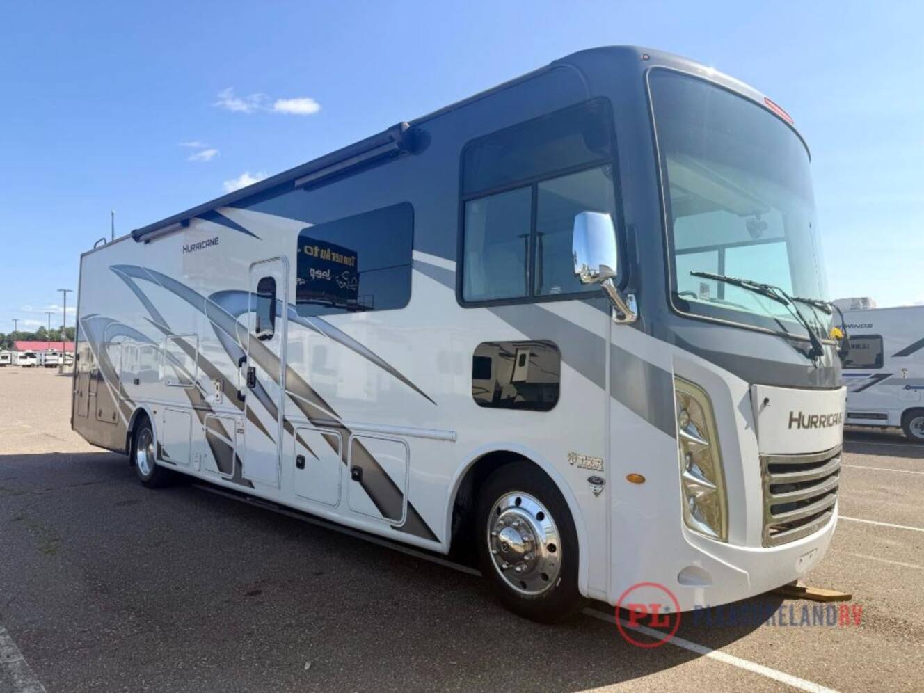 A photo of this 2023 Thor Motor Coach Hurricane 34J