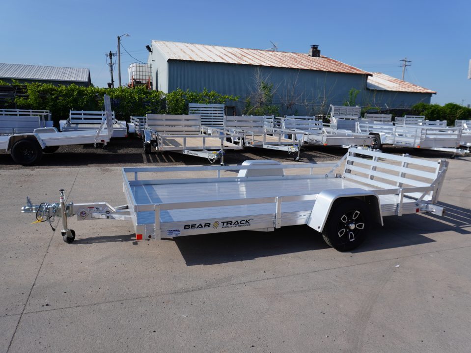 2026 Bear Track 76'x12ft Aluminum Utility Trailer in East Bethel, MN
