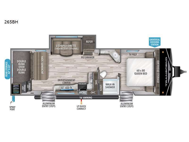 2022 Grand Design Transcend Xplor 265BH in merrimack NH