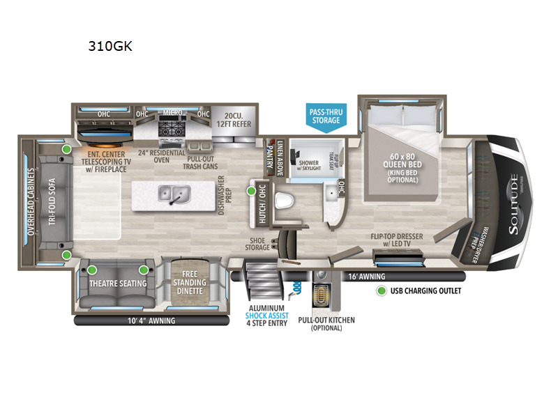 2023 Grand Design Solitude 310GK in pasco WA
