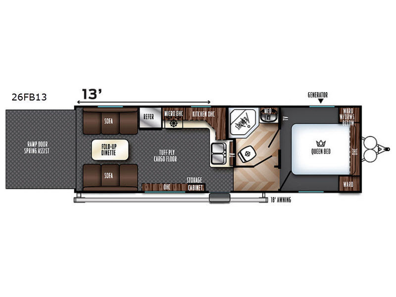 2017 Forest River Rv Vengeance 26FB13 in selinsgrove PA