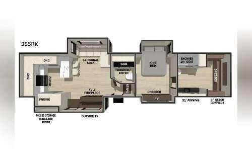 2026 Forest River Rv Cedar Creek 385RK in loganville GA