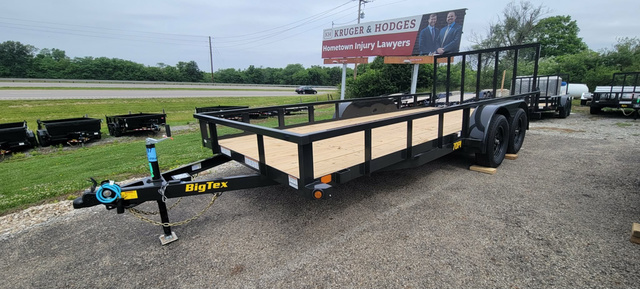 2026 BIG TEX TRAILERS 70PI - 83" X 18' Tandem Axle W/ Electric Brakes Ut in Frankfort, OH