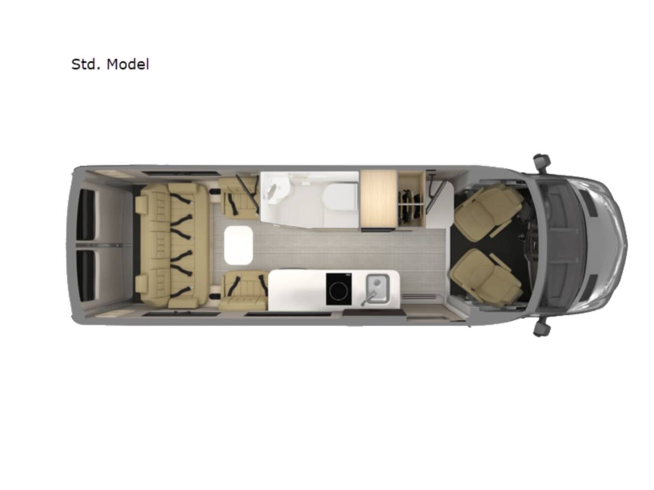 A photo of this 2027 Airstream Interstate 24GTX