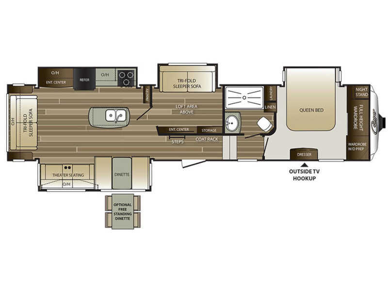 2017 Keystone Rv Cougar 359MBI in fond du lac WI