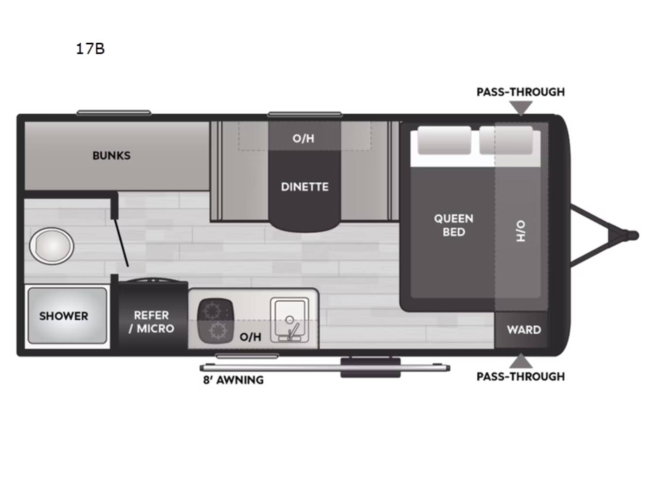 A photo of this 2025 Keystone Rv Coleman 17B