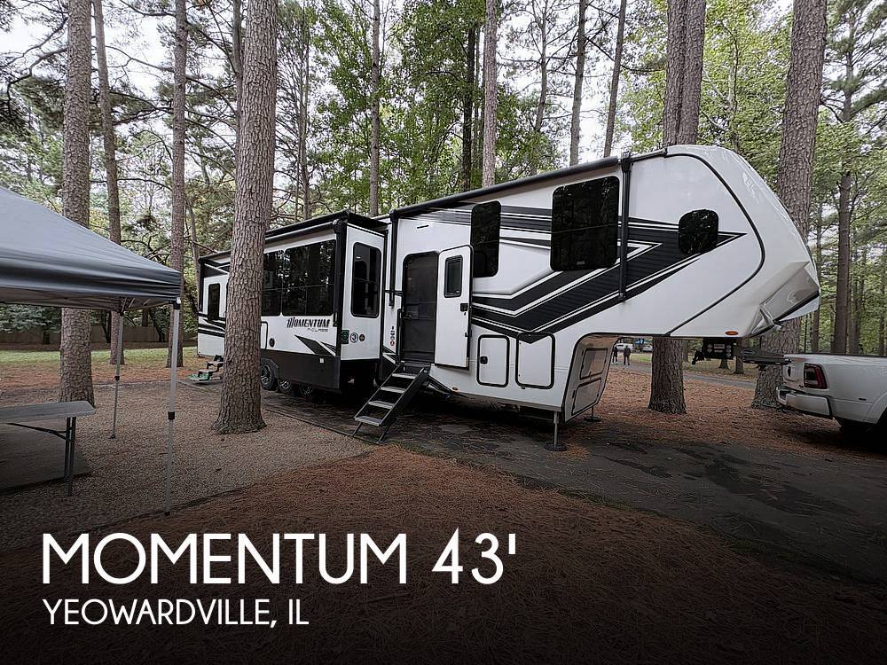 2024 Grand Design Momentum M-Class 395MS Fifth Wheel Toy Hauler RV