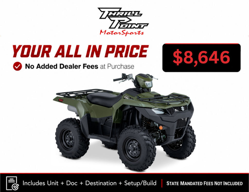 2026 Suzuki KingQuad 500AXi in medina OH