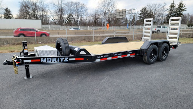 2026 Moritz International 7'X18' 16K AR / Spare / Equipment Trailer in Delphos, ME