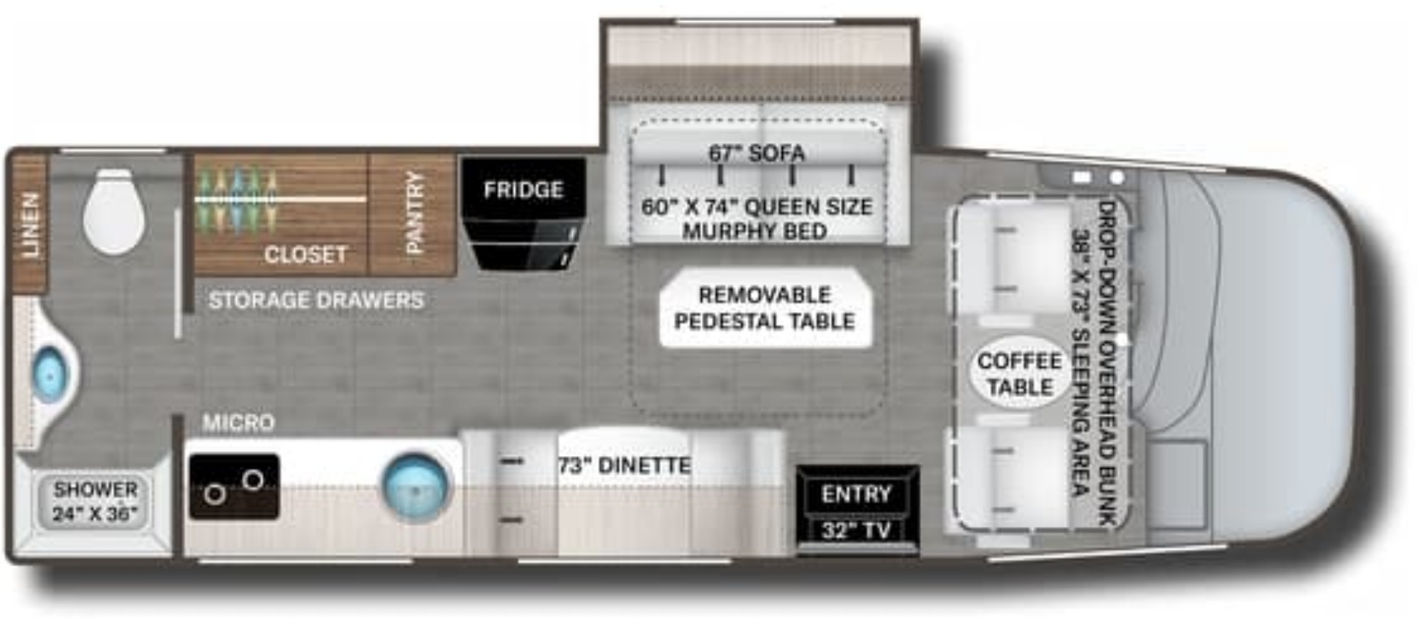 A photo of this 2023 Thor AXIS 24.3