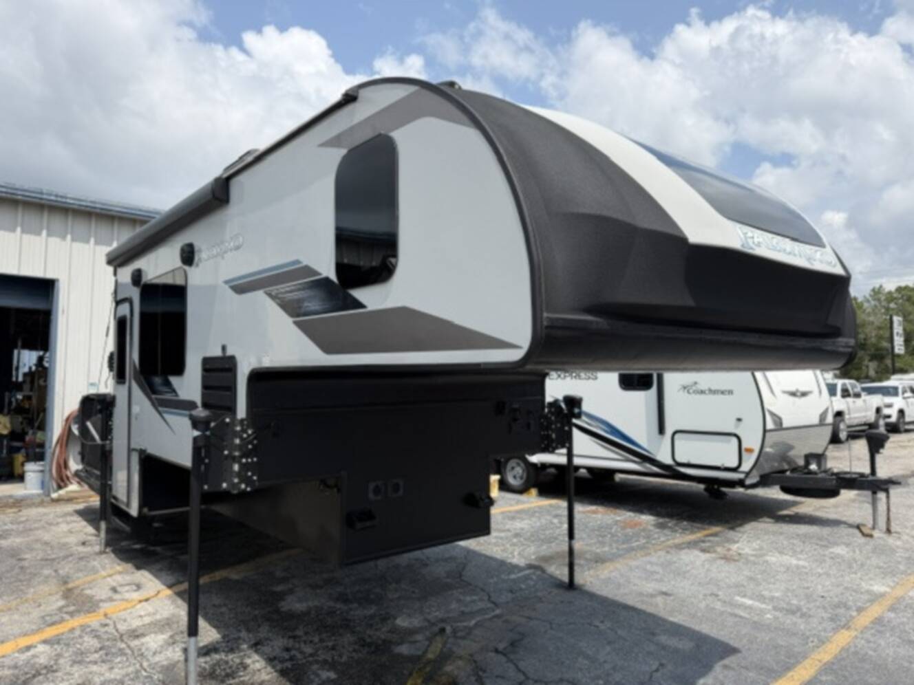 A photo of this 2022 Palomino BACKPACK EDITION 2912 REAR PORCH