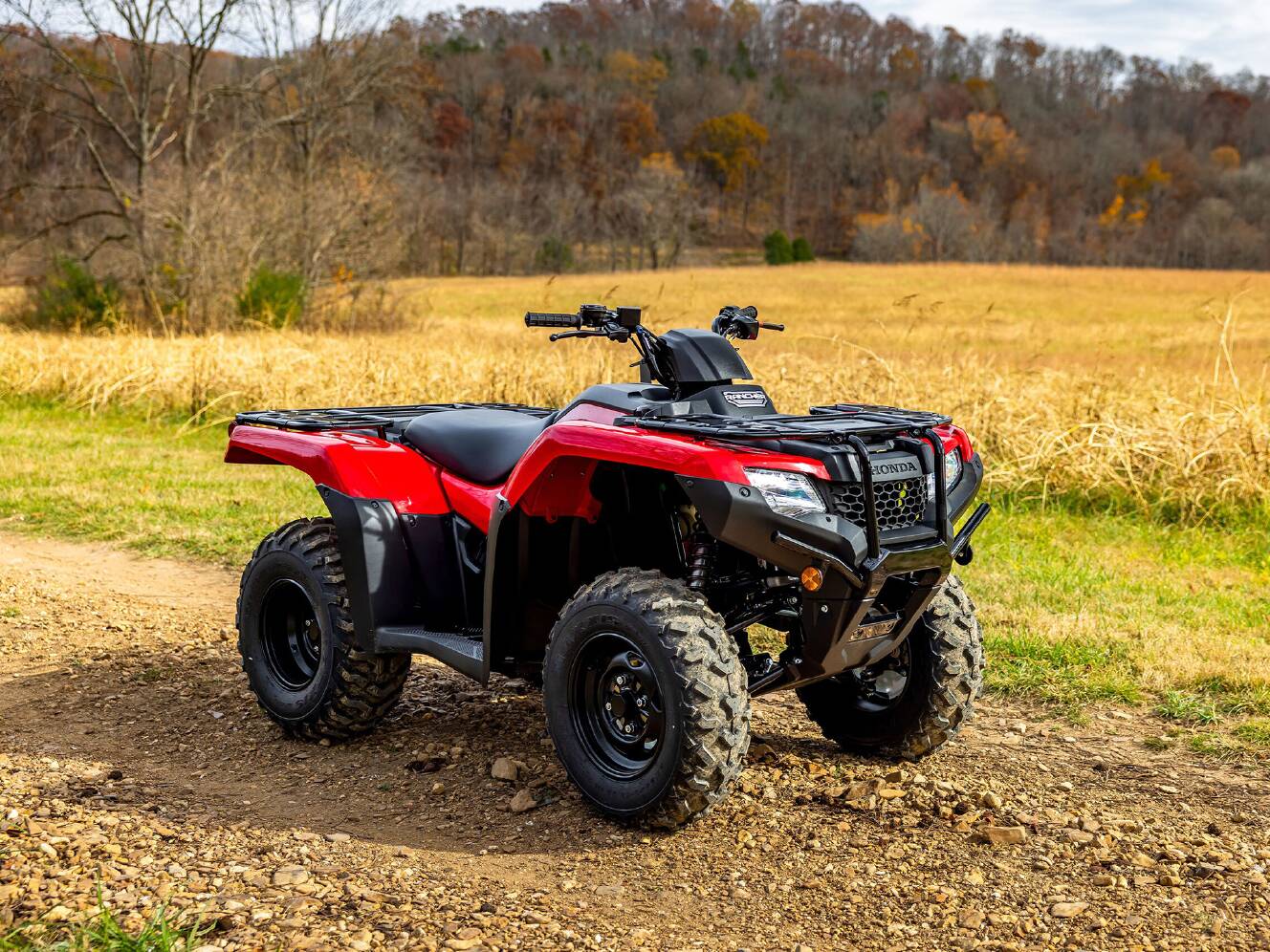 A photo of this 2026 Honda FourTrax Rancher 4x4