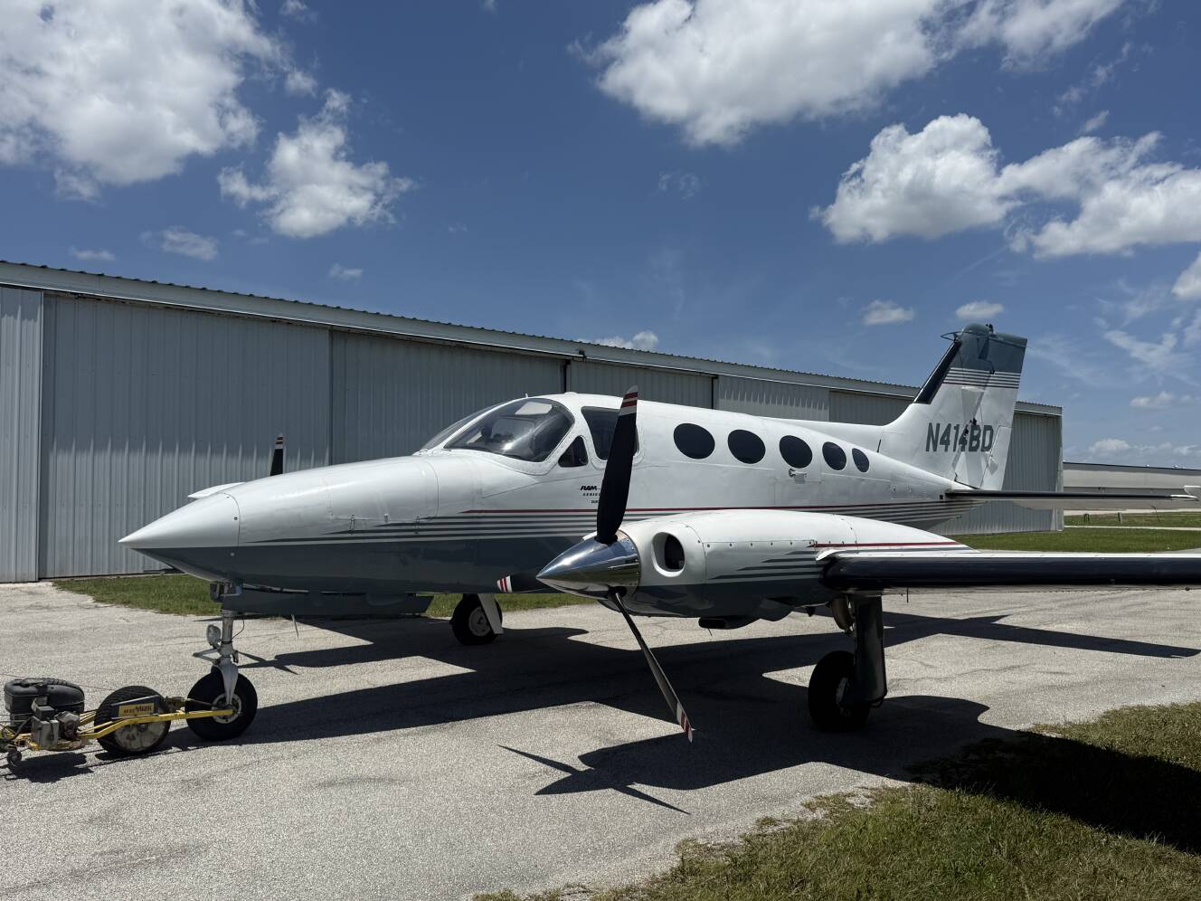 A photo of this 1973 Cessna 414