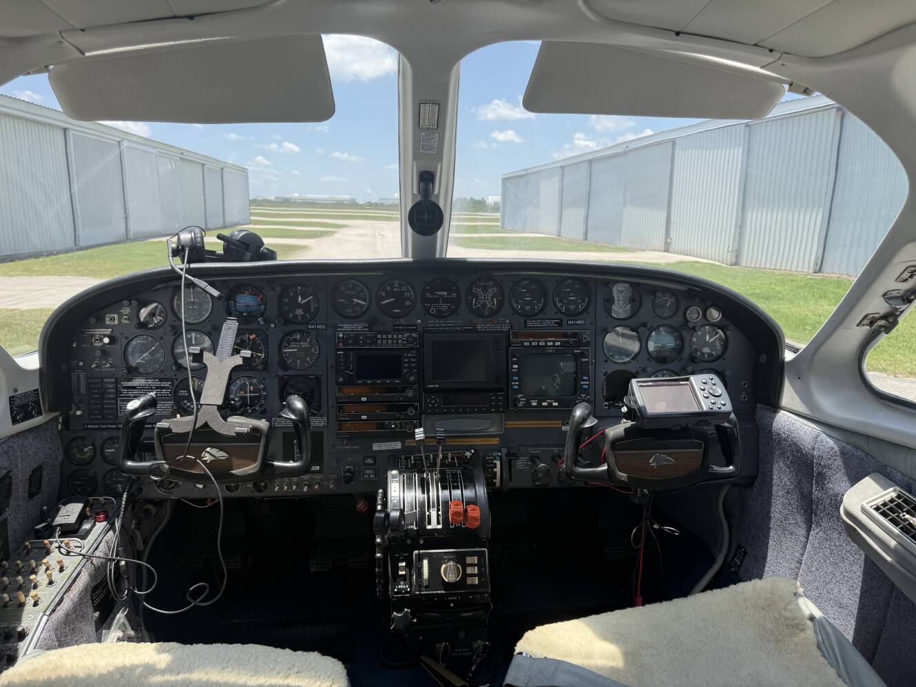 A photo of this 1973 Cessna 414