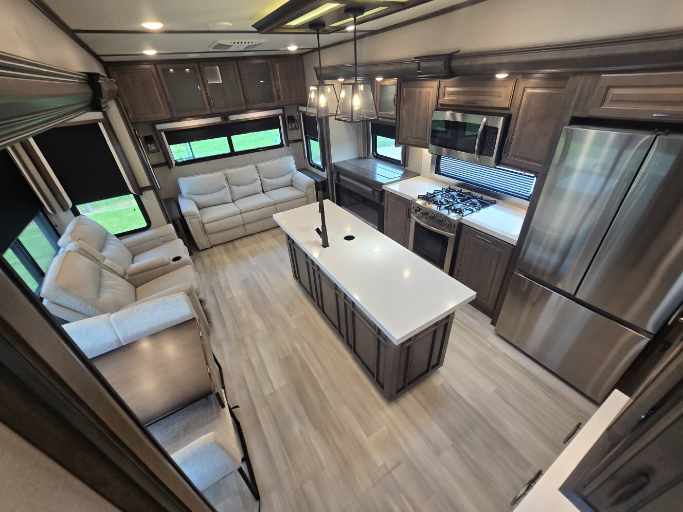A photo of this 2021 Grand Design Solitude 310GK