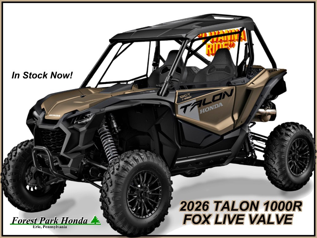 2026 Honda Talon 1000R FOX Live Valve Recreation / Sport ATV