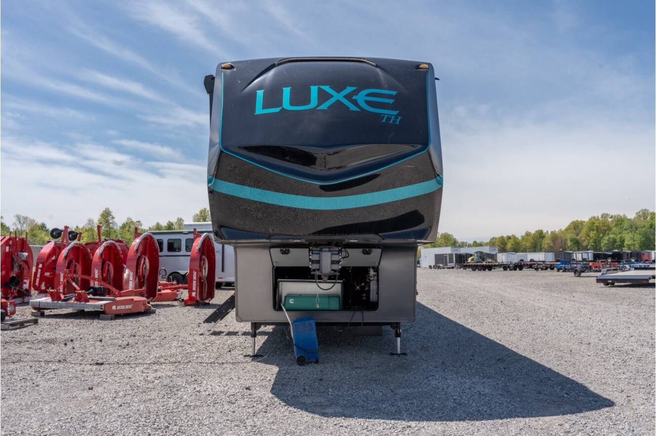 A photo of this 2024 Luxe 48FB TOYHAULER