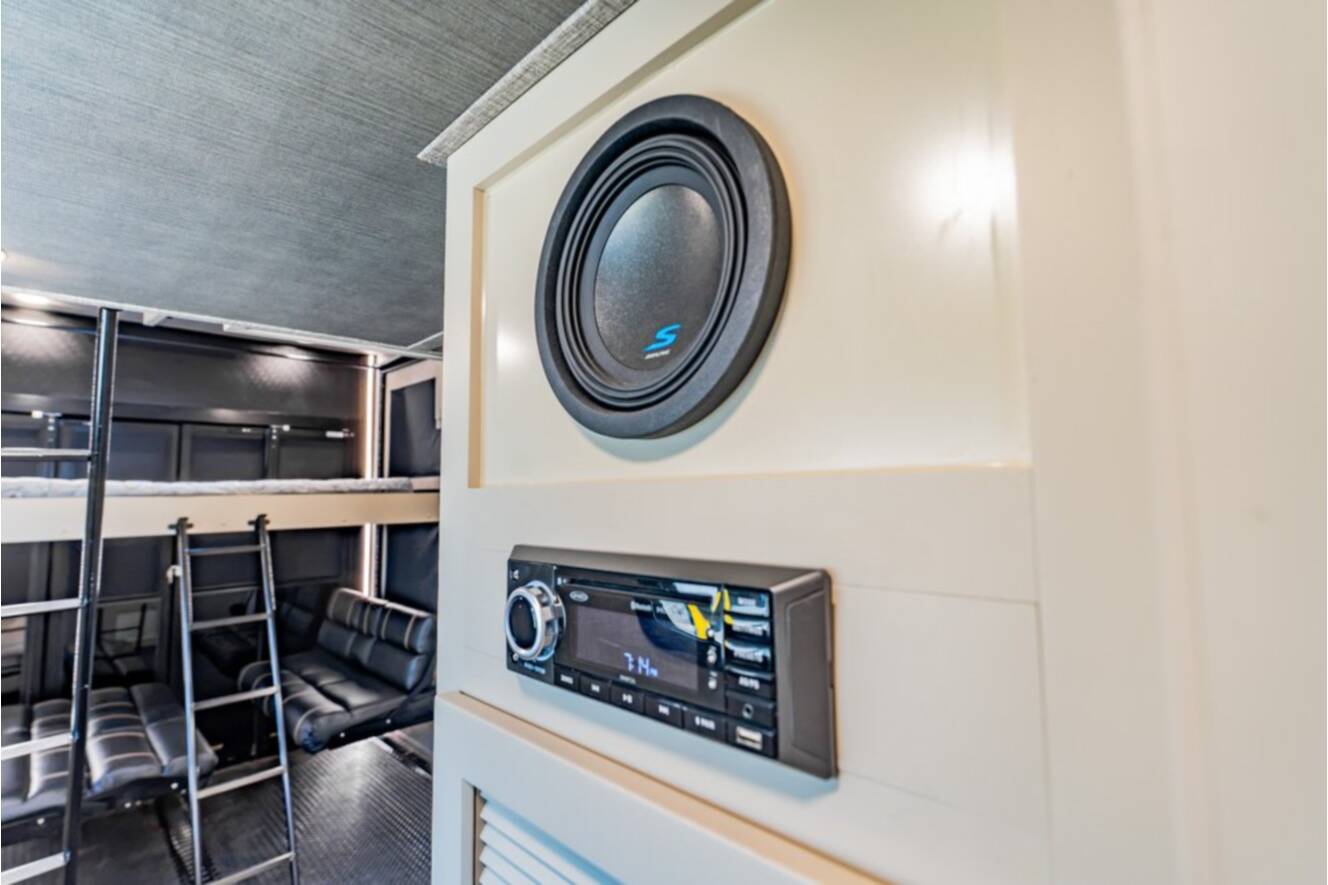 A photo of this 2024 Luxe 48FB TOYHAULER