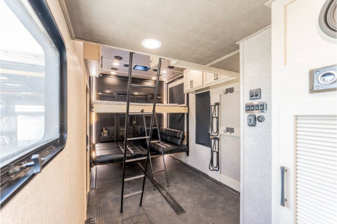A photo of this 2024 Luxe 48FB TOYHAULER