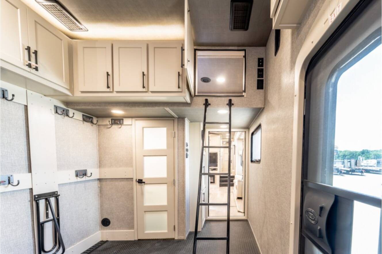 A photo of this 2024 Luxe 48FB TOYHAULER