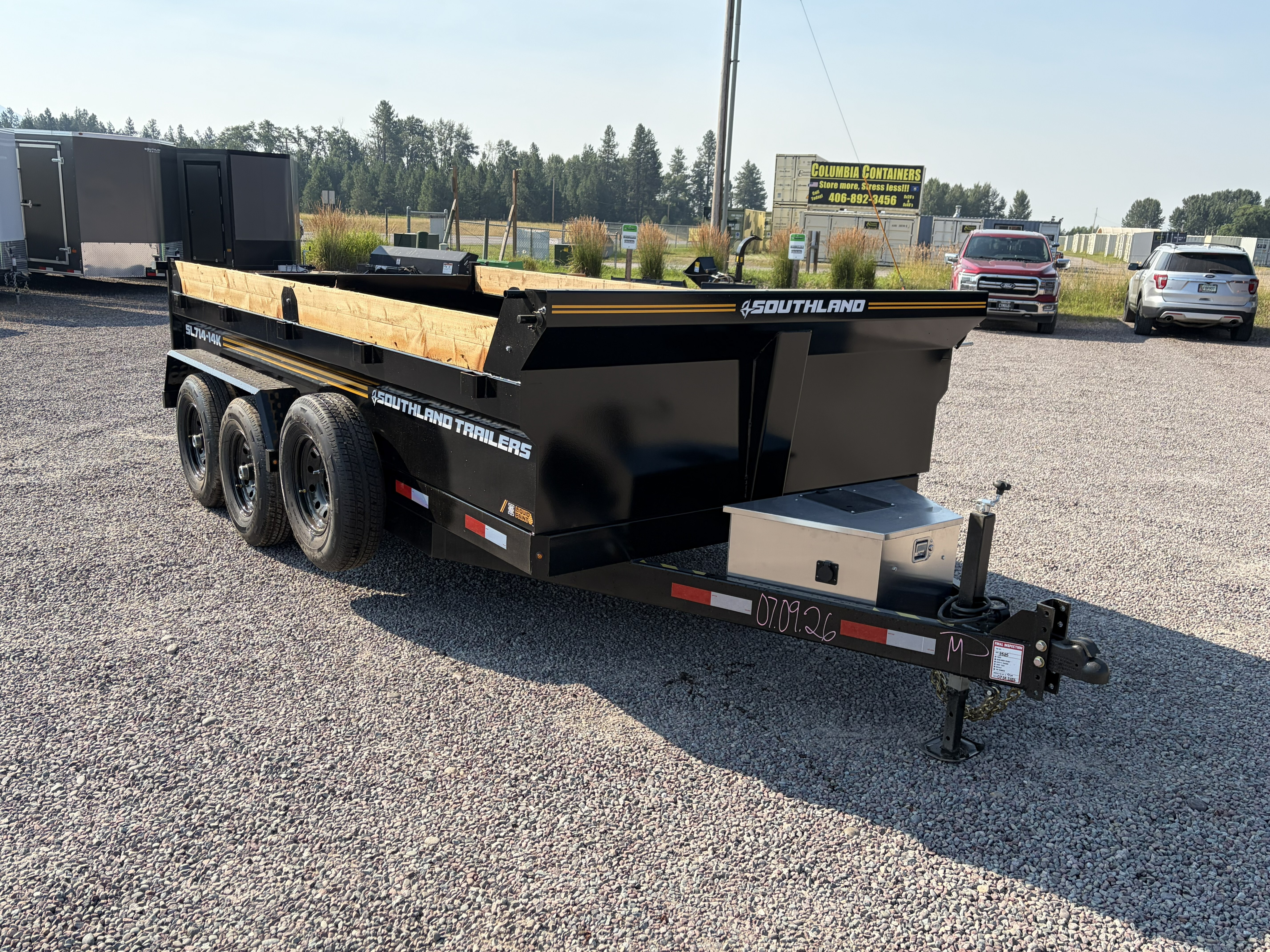 2027 SOUTHLAND 7' X 14' Dump Trailer (14k) in Columbia Falls, MT