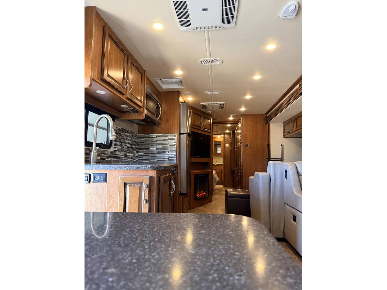 A photo of this 2017 Fleetwood STORM 34S